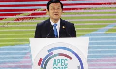 Chủ tịch nước phát biểu tại Hội nghị thượng đỉnh doanh nghiệp APEC